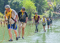 ATV Phuket : Adventure Bridge with 6 different challenge stage