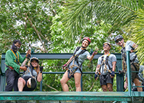 ATV Phuket : Flying Fox launching station